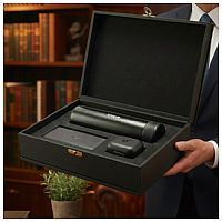 پکیج هدیه سازمانی مدیران (پاوربانک 20هزار شیائومی هدفون بلوتوثی انکر R50 فلاسک دماسنج دار جعبه لاکچری)